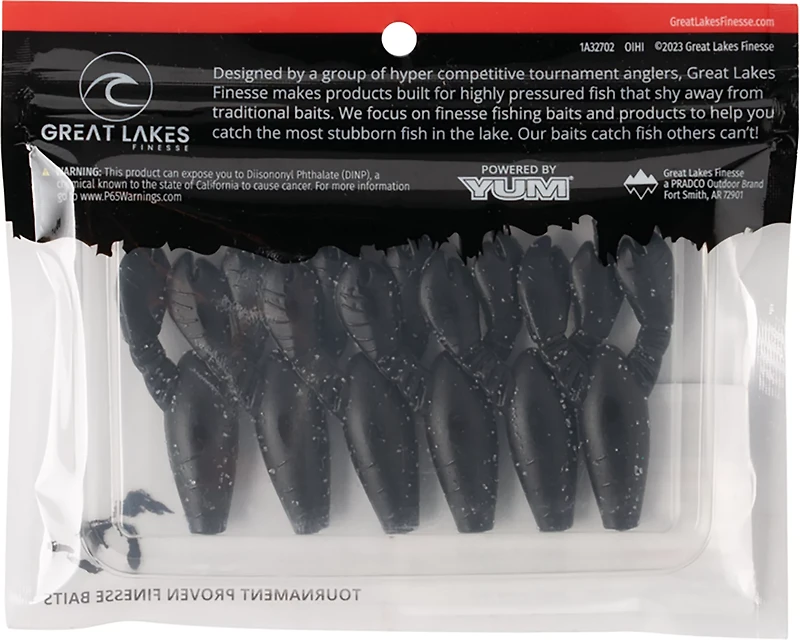 Great Lakes Finesse 2-1/10 Floating Snack Craw