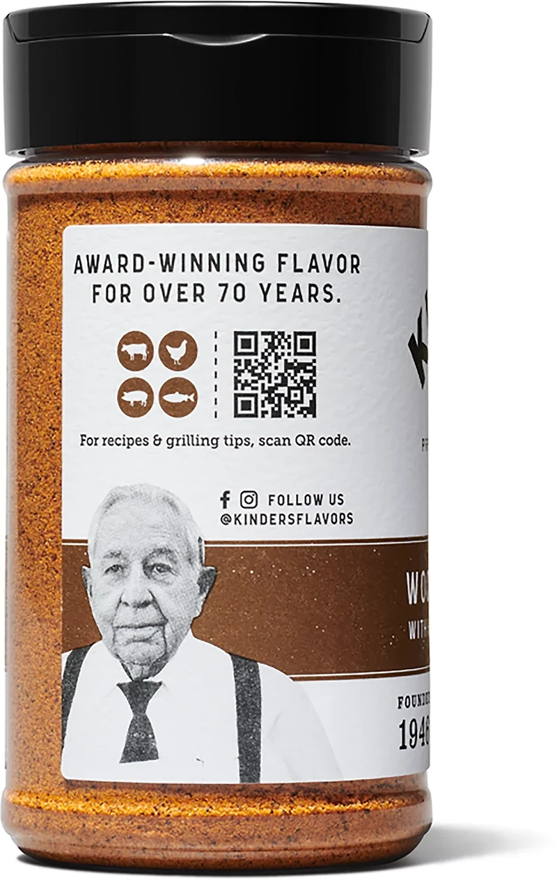 Kinder's Woodfired Garlic Seasoning 9.5 oz