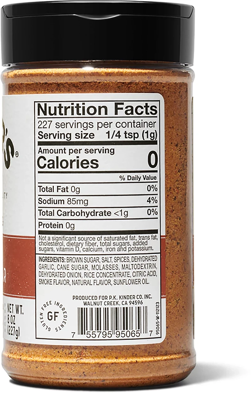 Kinder's Hickory Brown Sugar Seasoning 8 oz