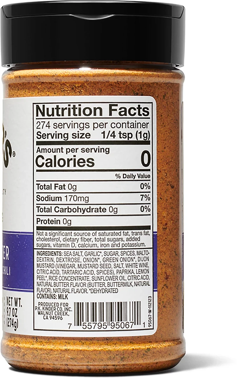 Kinder's Cowboy Butter Seasoning 9.7 oz