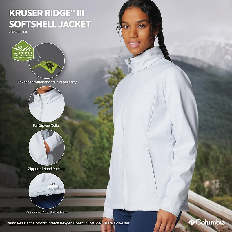 Columbia Sportswear Women's Kruser Ridge II Softshell Jacket