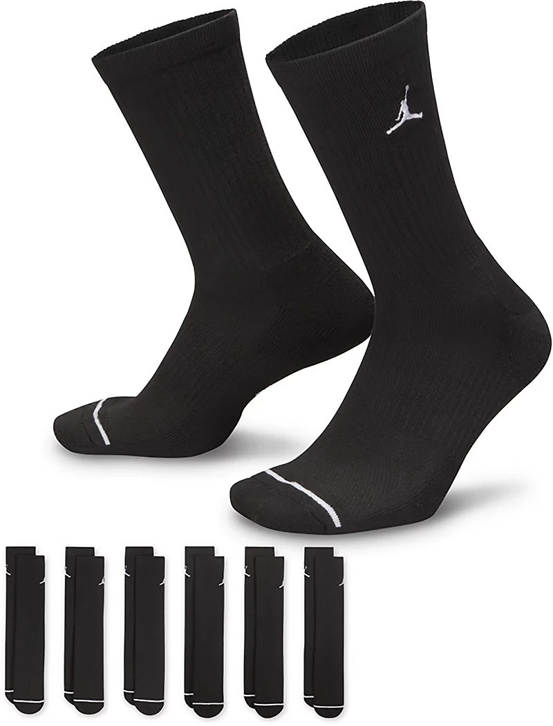 Jordan Everyday Crew Socks 6 Pack