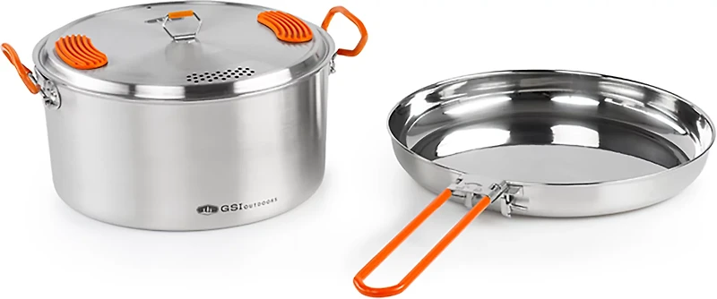 GSI Outdoors Glacier 3L Stainless Cookset
