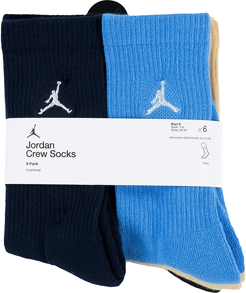 Jordan Kid's Everyday Essentials Crew Socks 6-Pack