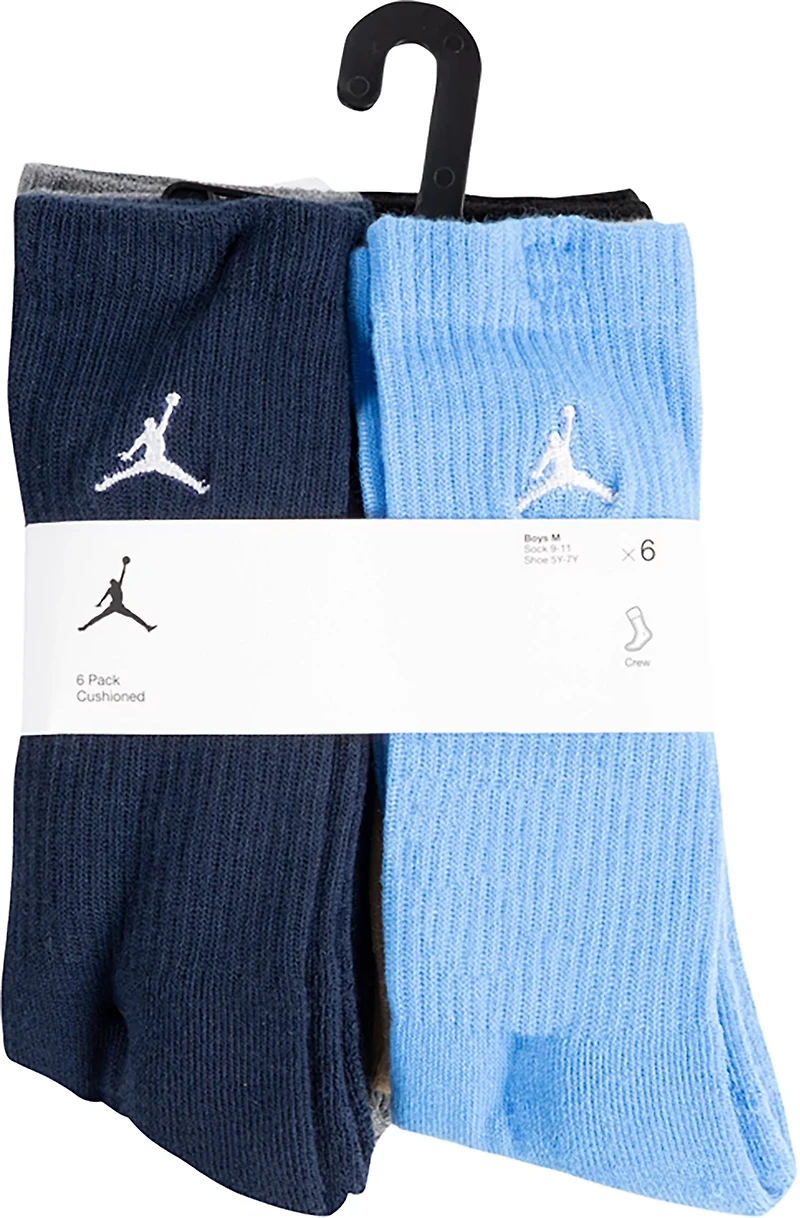 Jordan Kid's Everyday Essentials Crew Socks 6-Pack