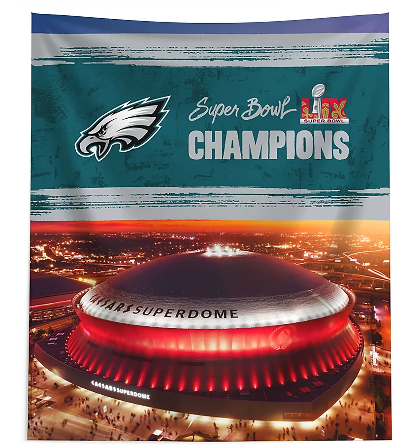 The Northwest Eagles '25 Super Bowl LIX Wall Hanging 50"x60"
