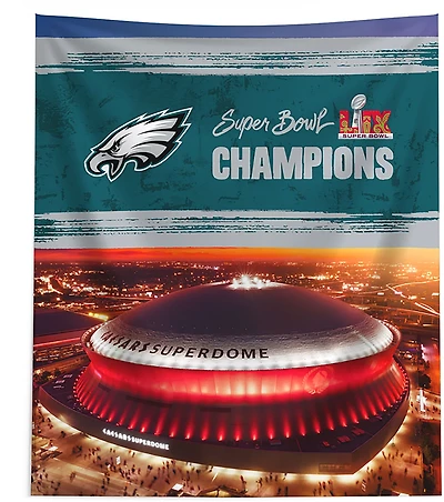 The Northwest Eagles '25 Super Bowl LIX Wall Hanging 50"x60"