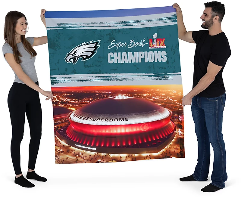 The Northwest Eagles '25 Super Bowl LIX Wall Hanging 50"x60"
