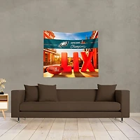 The Northwest Eagles '25 Super Bowl LIX Wall Hanging 34"x40"