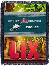 The Northwest Eagles '25 Super Bowl LIX Throw Blanket 48"x60"