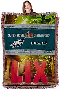 The Northwest Eagles '25 Super Bowl LIX Throw Blanket 48"x60"