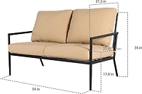 Mosaic Livingston 4-Piece Garden Conversation Set