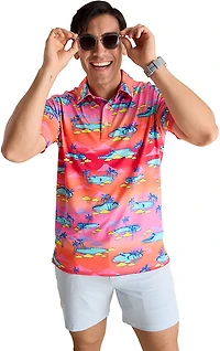 Chubbies Men's The Offsite '24 Performance Polo Shirt