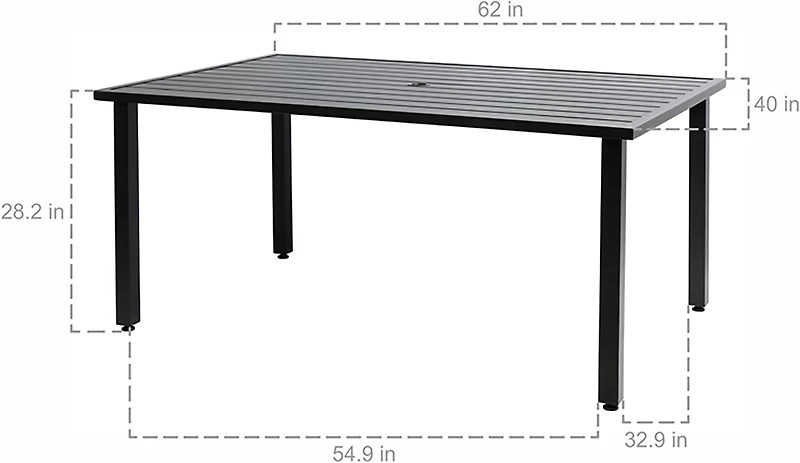 Mosaic Livingston Dining Table