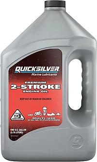Quicksilver Premium 2-Stroke TC-W3 Oil 1 gal