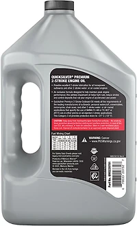 Quicksilver Premium 2-Stroke TC-W3 Oil 1 gal