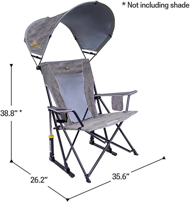 GCI Outdoor SunShade Rocker Chair