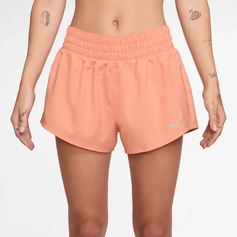 Nike Women's One Dri-FIT Mid-Rise Shorts 3in