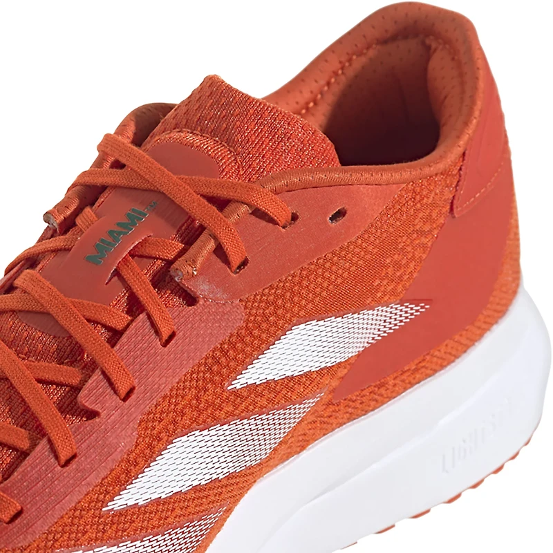adidas Men's Miami Hurricanes Adizero SL 2 Running Shoes