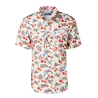 Magellan Outdoors Men's Oklahoma Local State Print Shirt