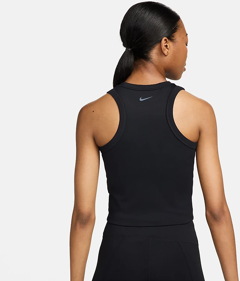 Nike Women's One Fitted Dri-FIT Cropped Tank Top
