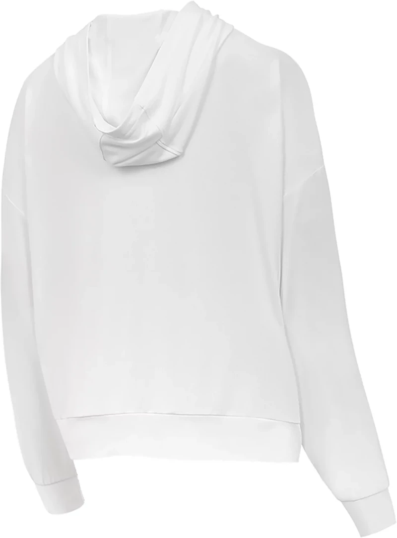 Concepts Sport Women's Kansas City Royals Quartz Hacci Knit Long Sleeve Hooded Top