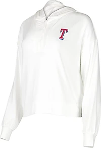 Concepts Sport Women's Texas Rangers Quartz Long Sleeve Hooded Top