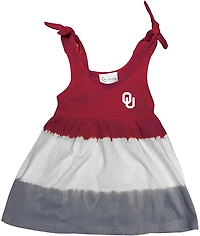 Two Feet Ahead Toddler Girls' University of Oklahoma Tie Dye Sundress