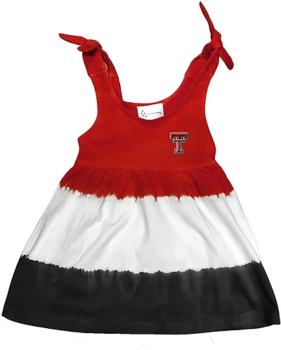 Two Feet Ahead Toddler Girls' Texas Tech University Tie Dye Sundress