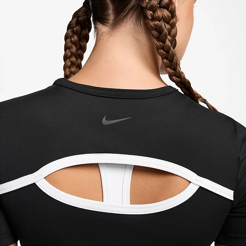 Nike Women's NK One Fitted Dri-FIT Short-Sleeve Top
