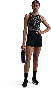 Nike Women's One Fitted Dri-FIT Cropped Printed Tank Top