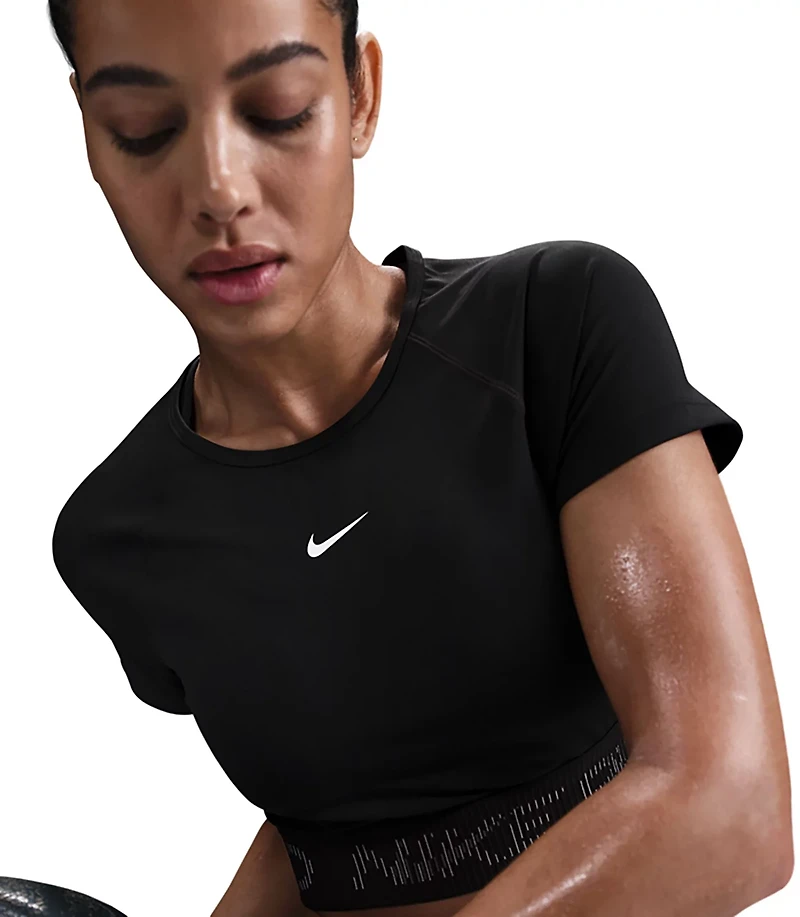 Nike Women's Pro Dri-FIT Cropped Graphic T-shirt