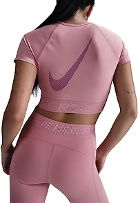 Nike Women's Pro Dri-FIT Cropped Graphic T-shirt