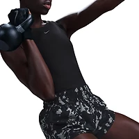 Nike Women's One Dri-FIT Brief Lined Printed Shorts 3