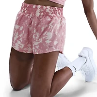 Nike Women's One Dri-FIT Brief Lined Printed Shorts 3 in