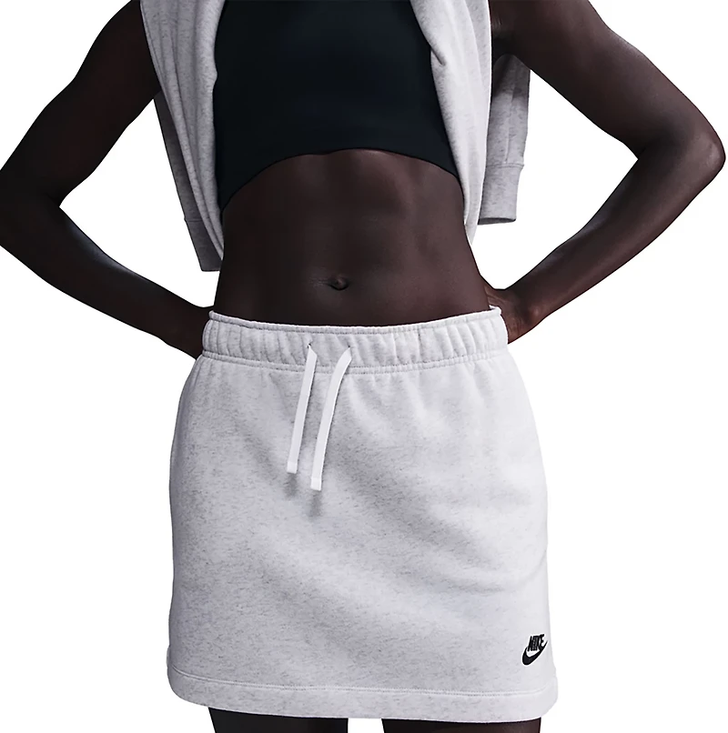 Nike Women's Sportswear Club Fleece Mid Rise Skirt