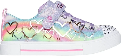 SKECHERS Kids' Twinkle Toes Twinkle Sparks Ombre Love Shoes