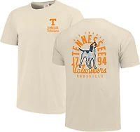 Image One Men's University of Tennessee Mascot Overlay Double Sided Graphic T-shirt