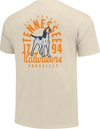 Image One Men's University of Tennessee Mascot Overlay Double Sided Graphic T-shirt