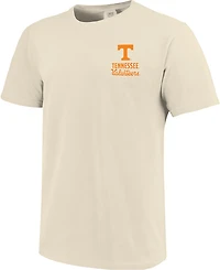 Image One Men's University of Tennessee Mascot Overlay Double Sided Graphic T-shirt