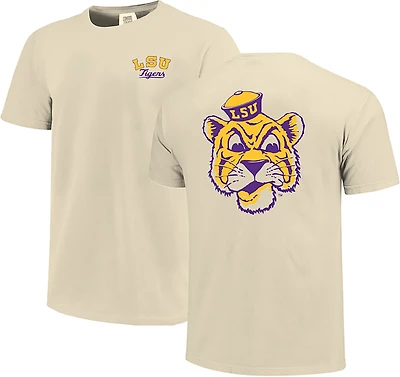 Image One Men's Louisiana State University Vintage Primary Logo Graphic T-shirt