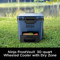 Ninja FrostVault 30qt Wheeled Cooler with Cold Dry Zone