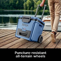 Ninja FrostVault 30qt Wheeled Cooler with Cold Dry Zone