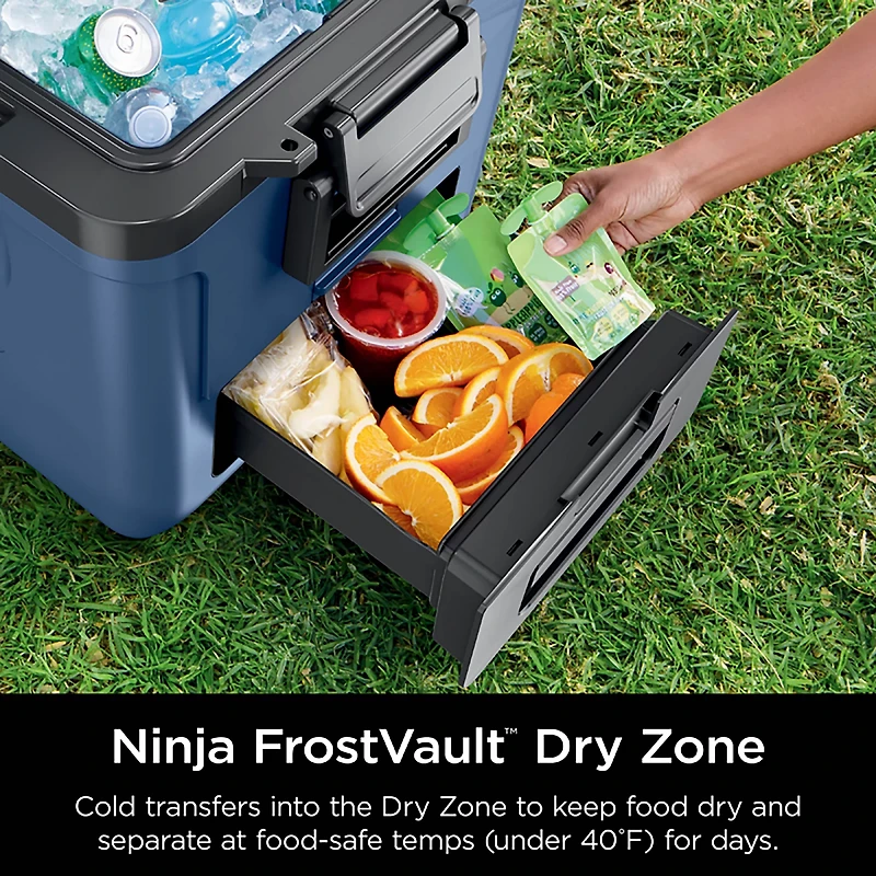 Ninja FrostVault 30qt Wheeled Cooler with Cold Dry Zone