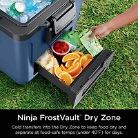 Ninja FrostVault 30qt Wheeled Cooler with Cold Dry Zone