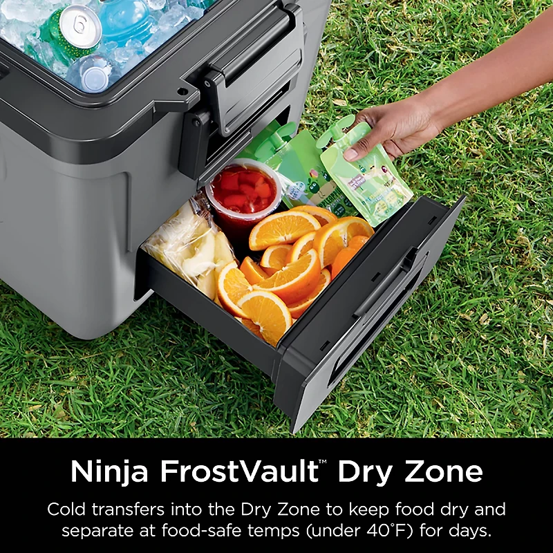 Ninja FrostVault 30qt Wheeled Cooler with Cold Dry Zone