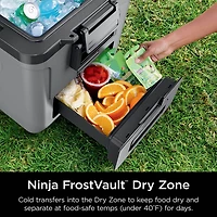 Ninja FrostVault 30qt Wheeled Cooler with Cold Dry Zone
