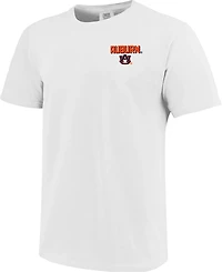 Image One Men's Auburn University Western Duck Glasses Scene Graphic T-shirt