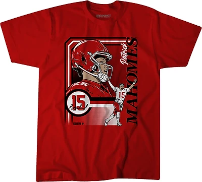 BreakingT Men's Kansas City Chiefs Mahomes Collage Frame T-shirt