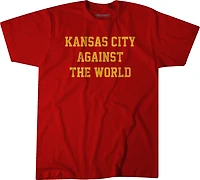 BreakingT Men's Kansas City Chiefs KC Against the World T-shirt